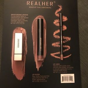 Realher Lip kit, natural colors.  (girlpower)